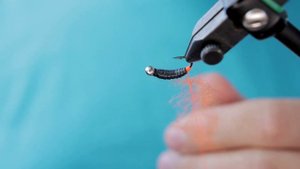 Мушка на хариуса. Черная морковка?