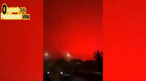 WHY ZHOUSHAN CITY IN CHINA HAD BLOOD RED SKY  | telugu | O peddamanisi vinu |