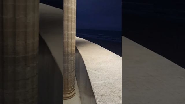 Вечерняя набережная Дербента на берегу Каспийского моря! Красивая 2х этажная обзорная площадка!