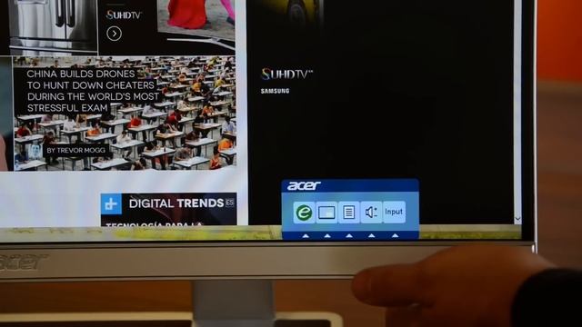 Acer S277HK 4K monitor - Hands on смотреть онлайн