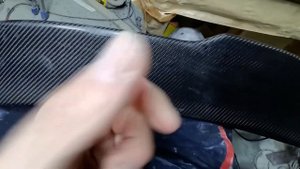 ламинация карбоном спойлера Тойота камри V70
