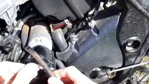 HONDA CB400SF. Гараж. Как завести мотоцикл после зимы