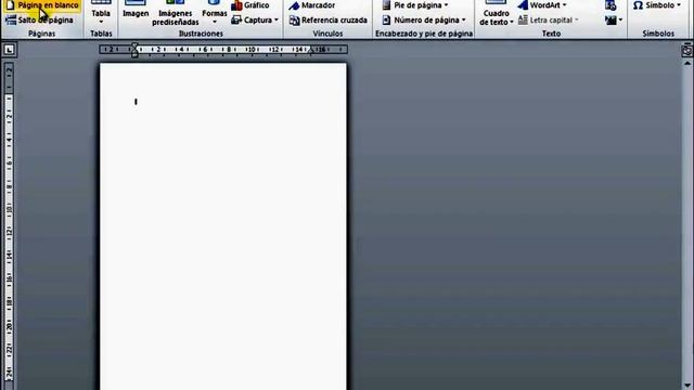 Sesión 2.1 Insertar una página en blanco смотреть онлайн
