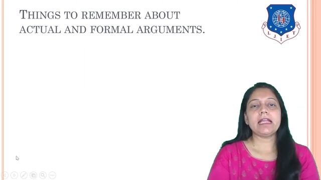 Lec-37_Actual Formal Arguments | Programming for Problem Solving | First Year Engineering смотреть онлайн