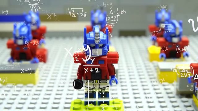 Full Blue Transformers: OPTIMUS BUMBLEBEE CARBOT TOBOT MINIFORCE Transformation - Car Eating Shark?