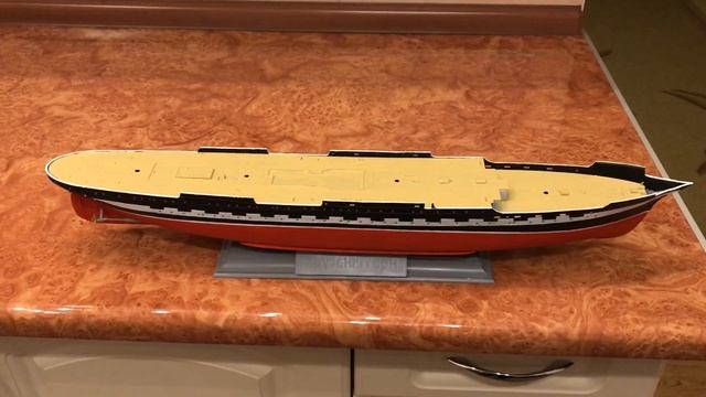 Сборка парусника Крузенштерн Часть 1 смотреть онлайн