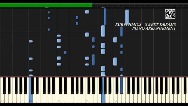 EURYTHMICS - SWEET DREAMS - SYNTHESIA (PIANO COVER) смотреть онлайн