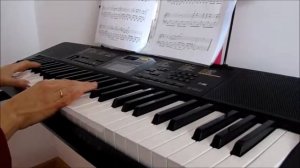 "Седая ночь" на синтезаторе