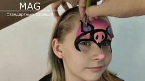 Обучающий урок по аквагриму «Куроми» от Юлии Терелецкой