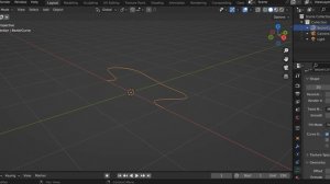 Как превратить ломаную кривую в объект блендер bezier convert mesh blender
