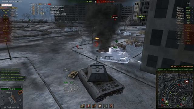 E 100 В одиночку! Харьков World of Tanks смотреть онлайн