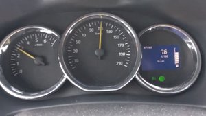 Рено Логан обороты двигателя при 110км/ч