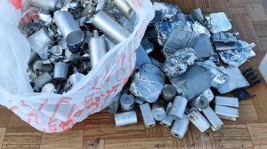 Алюминий за сезон. Зима.