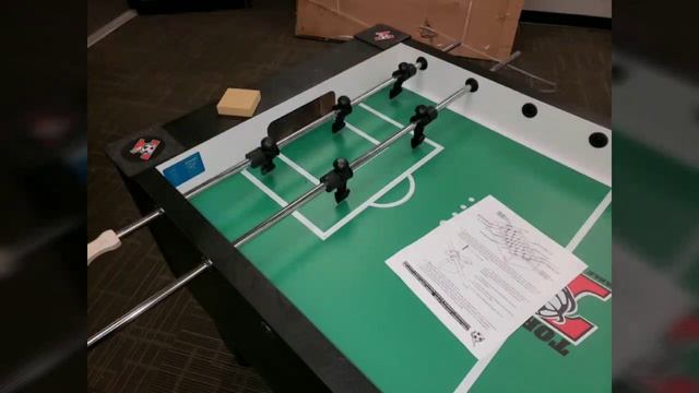 TORNADO SPORT FOOSBALL TABLE UNBOXING ASSEMBLY FULL INSTRUCTION MANUAL - TABLE SOCCER FUSBOL FUTBOL смотреть онлайн
