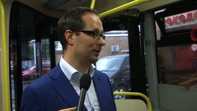 В Балашихе появились автобусы нового поколения