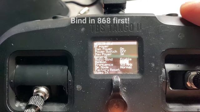 TBS Crossfire Sixty9 not binding Tango2 (6.07 6.09) Fixed! смотреть онлайн
