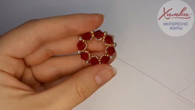Создаём оригинальное вечернее украшение подвеску на цепочке своими руками