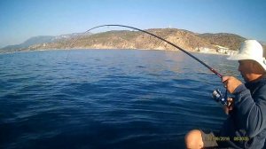 Ловля луфаря Крым Рыбачье 17.09.16