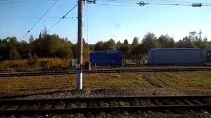 Шекшема. Костромская область. Россия из окна поезда.