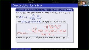 From noncommutative field theory towards topological recurrence.