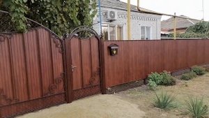 забор из профиля