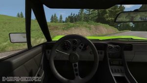 BeamNG Drive Random Vehicle #27 Crash Testing #136 - Insanegaz