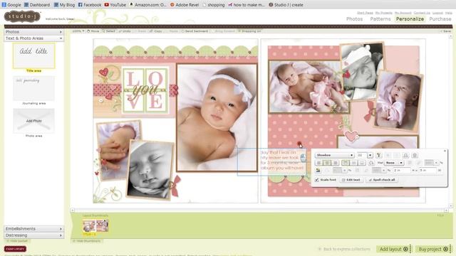 Studio J from Close to my heart. Easy digital scrapbooking layouts смотреть онлайн