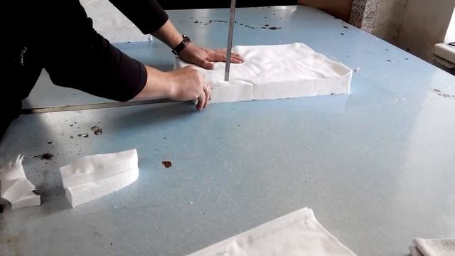 Раскрой трикотажа пилой. смотреть онлайн