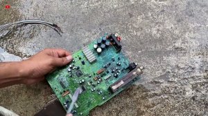 Restoration Old LG Stereo radio Cassette CD 3 Disc Player