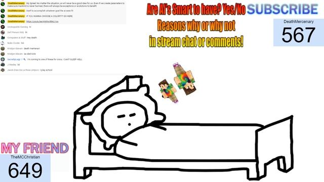 *LIVESTREAMING*  | | SLEEPYTIME DISCUSSION: Are AI's Smart to have?!?!