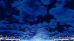 Самолеты России на аэродроме. 3D. Анимация. Рядами в перспективе на фоне голубого неба. Футаж в 4К.