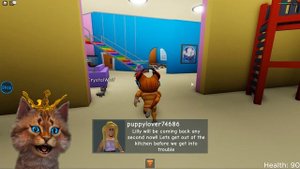 СТРАШНАЯ ИСТОРИЯ ПРО ДЕТСКИЙ САДИК В РОБЛОКС (Daycare Story roblox) Весёлый Кот