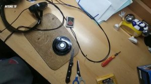 Ремонт Наушников / Отпаивался Провод В Динамике