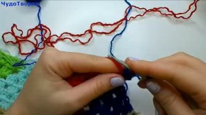 КЛАССНАЯ ИДЕЯ ДЛЯ ВЯЗАНИЯ ИЗ ОСТАТКОВ ПРЯЖИУЗОР КРЮЧКОМКОВРИК КРЮЧКОММАСТЕР-КЛАССCROCHET_[360p].mp4