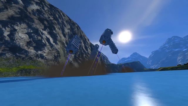 Space Engineers, Mining Beam Drone (Large Ships) смотреть онлайн