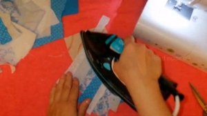 ?Давно хотела сшить такой блок?Сердце из полосок ткани???