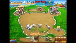 Farm Frenzy Pizza Party only GOLD French street 1 (level 12) Веселая ферма Печем пиццу Французская