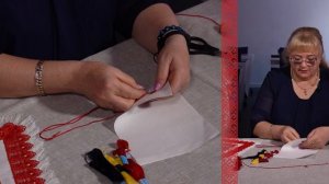 Видеоурок по мордовской вышивке