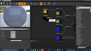 Как настроить материал для ландшафта в Unreal Engine 4