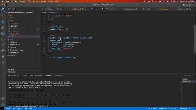 Python Django Production Deployment | Devops | Terraform & Bastion Host Setup | PART- 3
