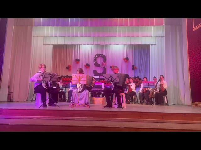 ДШИ ст. Раевской Концерт, посвященный Дню Победы. Ансамбль аккордеонистов смотреть онлайн