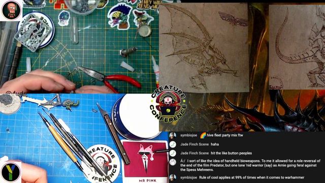 CC E51 - 03-18 - How Not to Build a Hive Tyrant (Creature Conference stream) смотреть онлайн