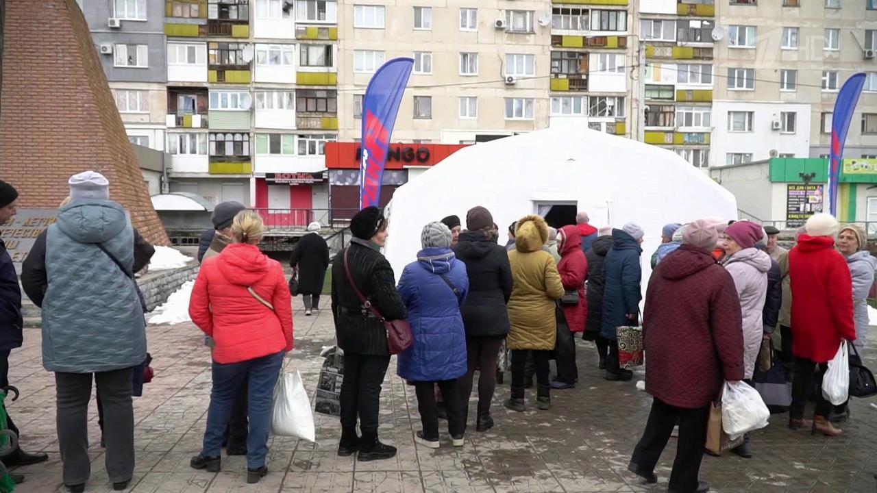 В Лисичанске открыли мобильный медицинский пункт