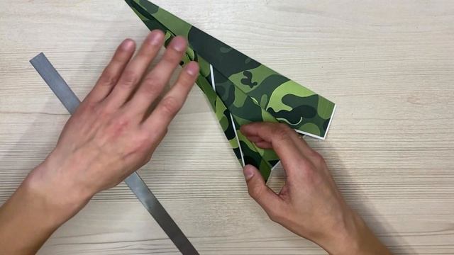 Самолет из бумаги/Бомбардировщик ТУ-160 смотреть онлайн