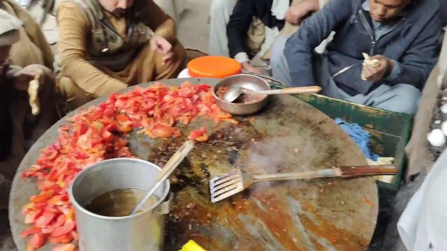 100Rs Ma Tawa Fry Kaleji Recipe - Baba Kaleji | Liver Fry recipe Mochi Lara Peshawar