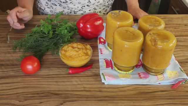Икра кабачковая на зиму! Домашняя, очень  вкусная! Простой и быстрый рецепт без стерилизации.