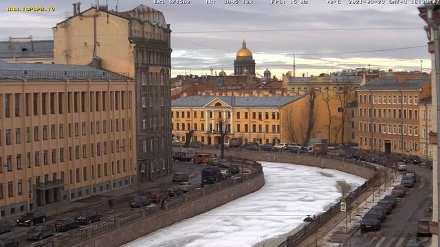 LIVE CAMERA Griboedov Canal St. Petersburg Russia. Канал Грибоедова Санкт-Петербург смотреть онлайн