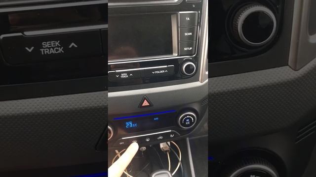 Работа климат-контроля Хендай крета Creta hyundai 1,6 автомат передний привод ver 8.0 смотреть онлайн