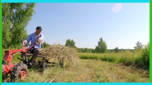 Выручил через полгода, сенокос и деревенские будни в "адскую" жару.