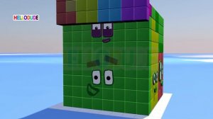 Looking for Numberblocks 11x11x10 is Numberblocks 1210 GIANT Number Patterns